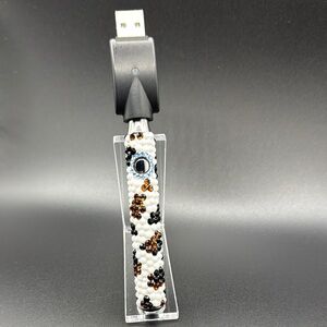 Cow Print Rhinestone 510 Threaded Battery